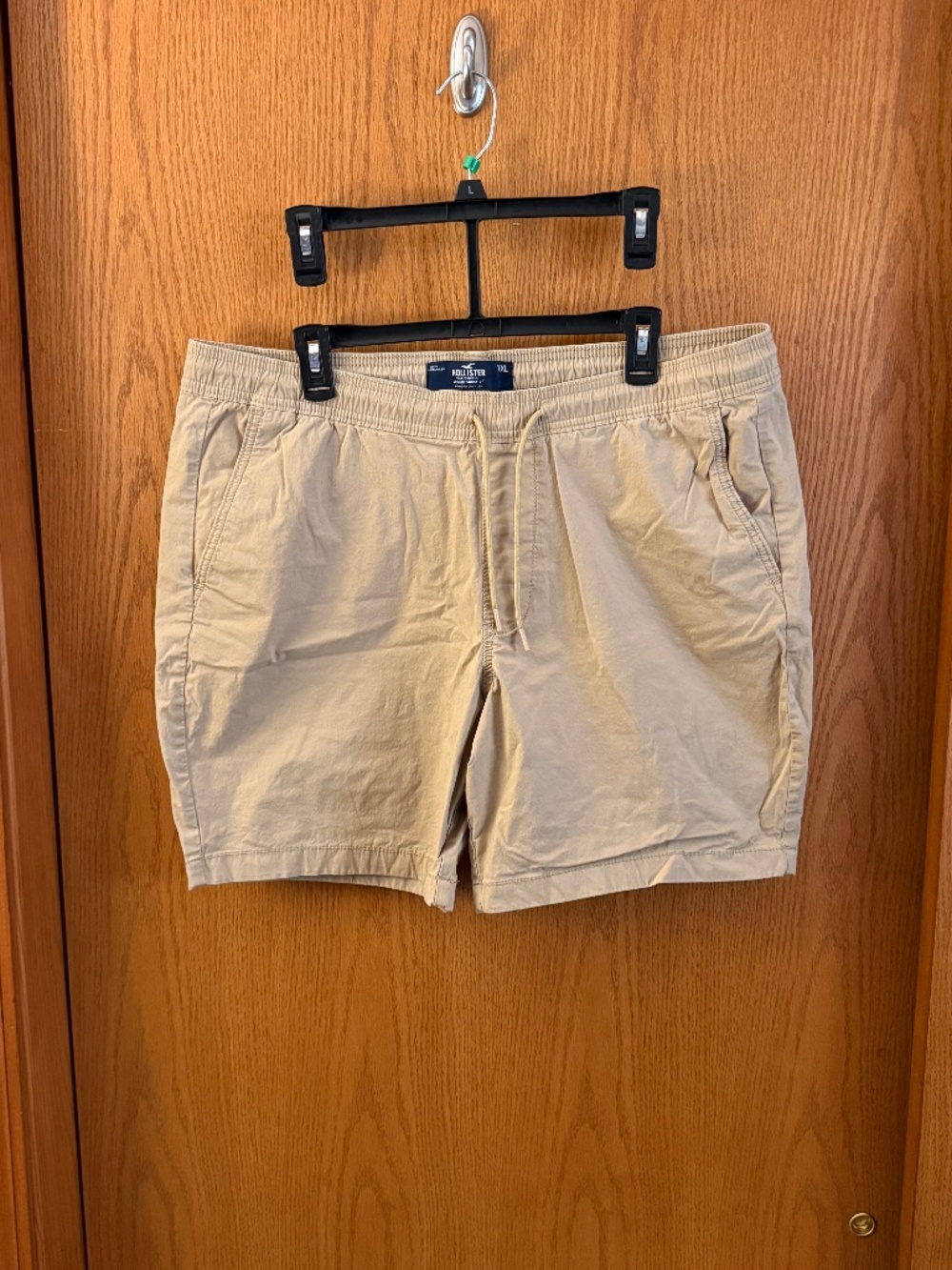 Mens Hollister khaki jogger shorts XXL